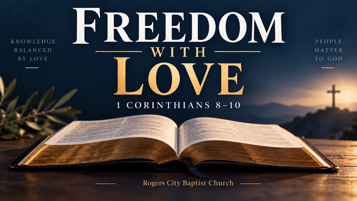 Christian Liberty: Knowledge Balanced by Love &mdash; First Corinthians: God’s Wisdom for the Church