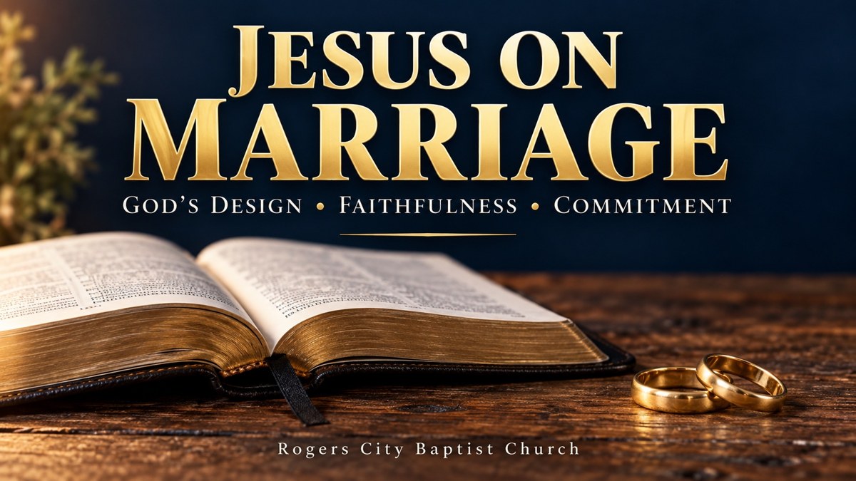 Jesus on Marriage: God’s Design, Faithfulness, and Commitment &mdash; First Corinthians: God’s Wisdom for the Church