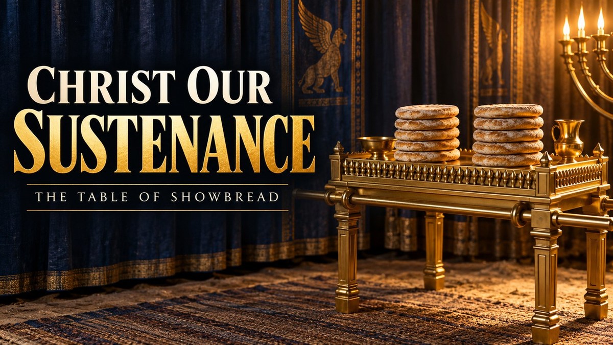 Christ Our Sustenance: The Table of Showbread &mdash; Seeing Jesus in the Tabernacle